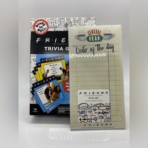 Friends TV Show Trivia Game and To do List Note Pad